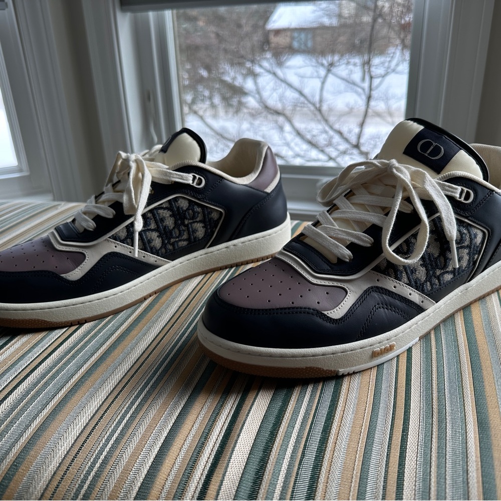 Dior men’s sneaker m-b27 LT calfskin  size 45